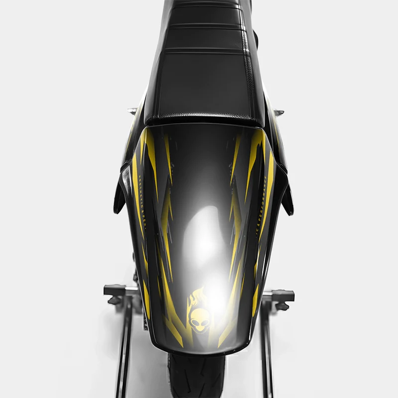 VAGUE - Kit deco DERBI 50cc - Jaune Foncé