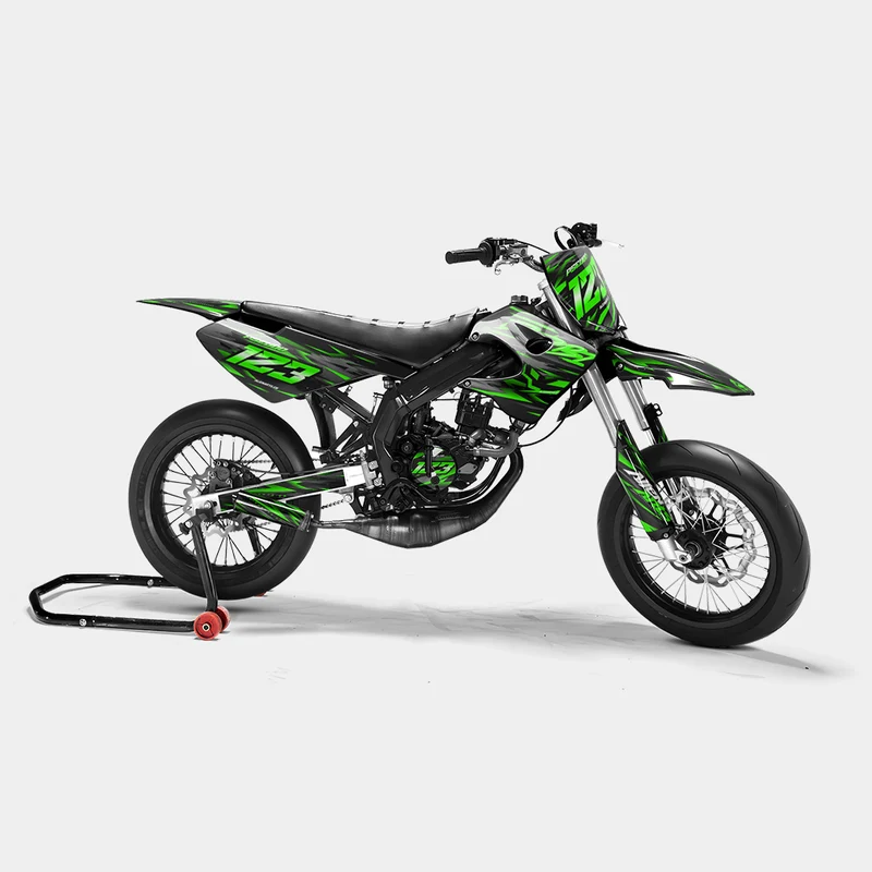 VAGUE - Kit deco DERBI 50cc - Vert