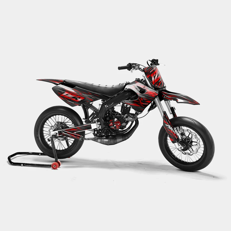 VAGUE - Kit deco DERBI 50cc - Rouge
