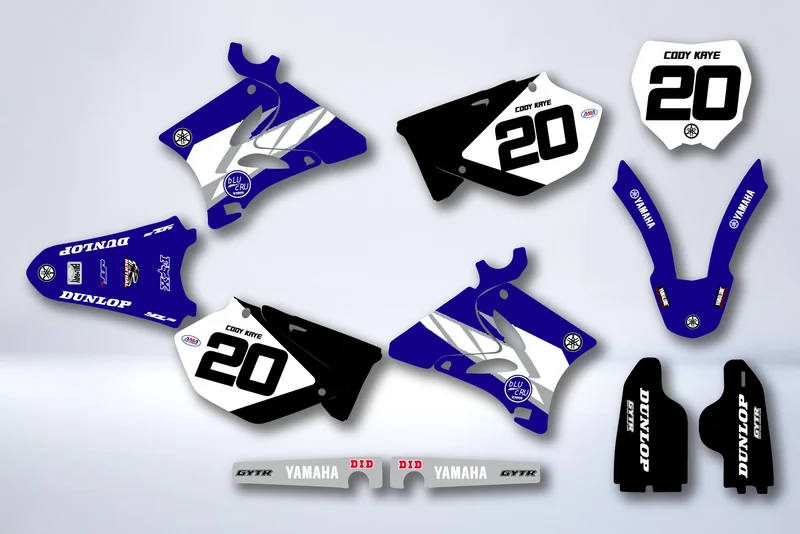 Kit Déco YAMAHA YZ 125-250 2002-2014 - TRAVIX