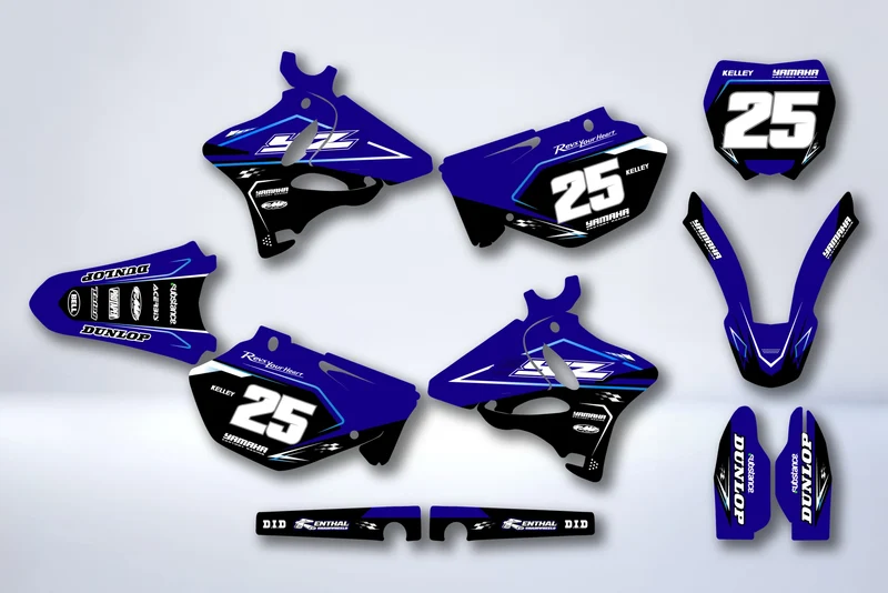 Kit Déco YAMAHA YZ 125-250 2002-2014 - KRYKOR