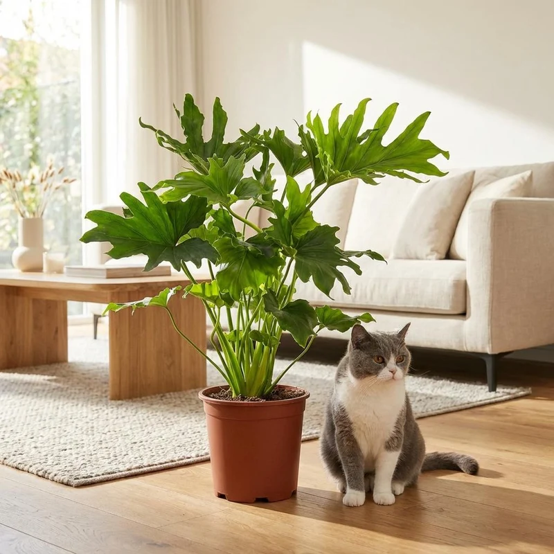 Philodendron Lickety Split kaufen | Zimmerpflanze – Topf Ø 19 cm, Höhe 70 cm