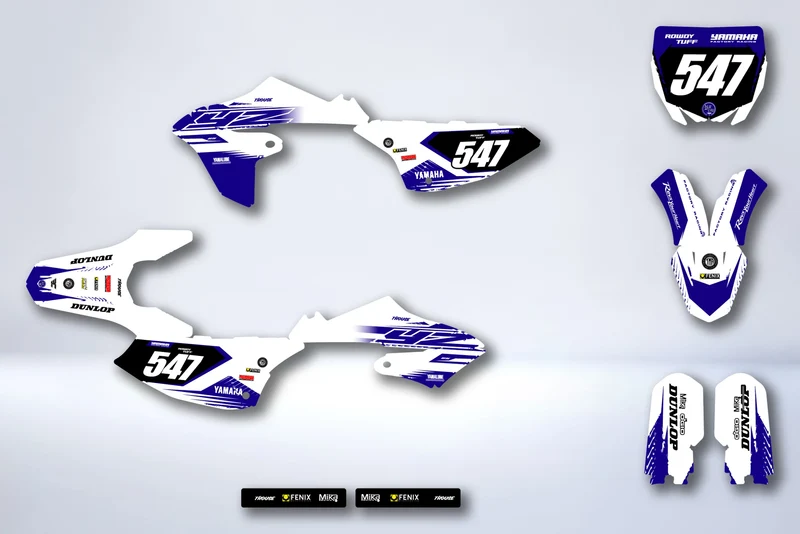 Kit Déco Yamaha YZ 65 2018-2025 - BORNYX