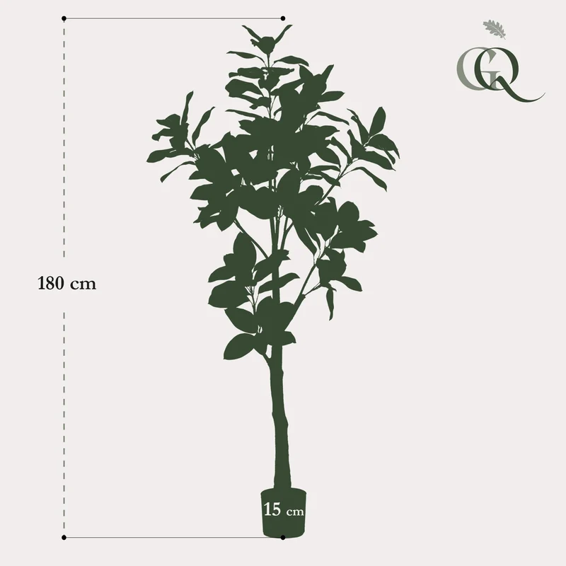 Kunstpflanze - Magnolia Grandiflora (150cm, 180cm)