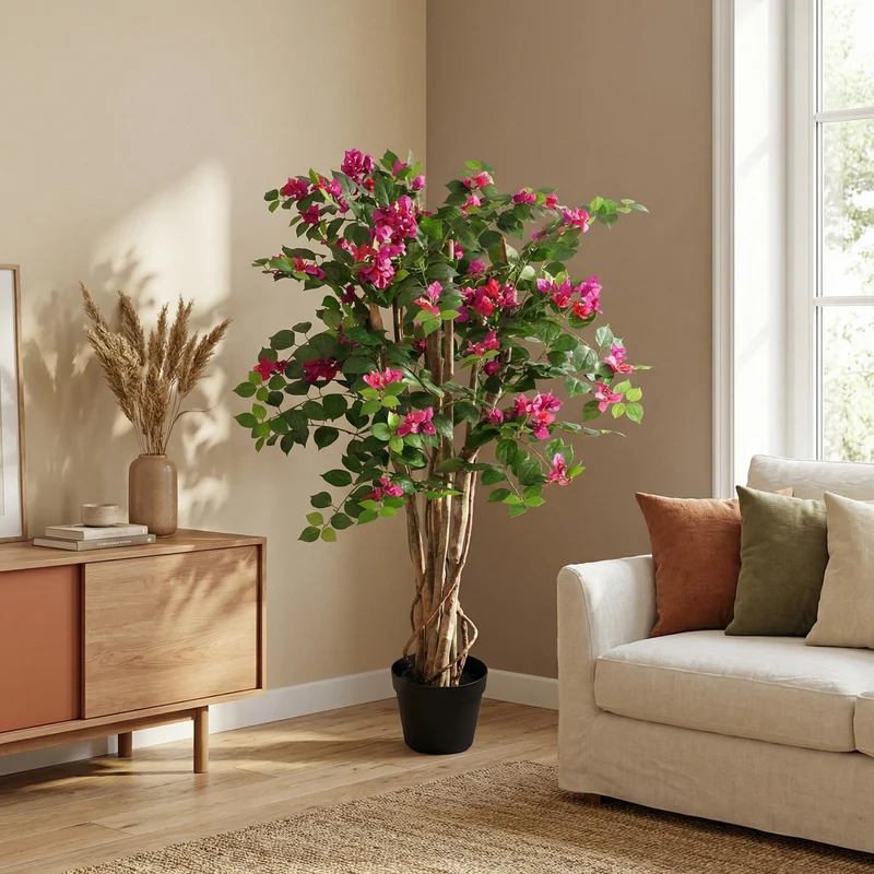Kunstpflanze Bougainville - 120cm