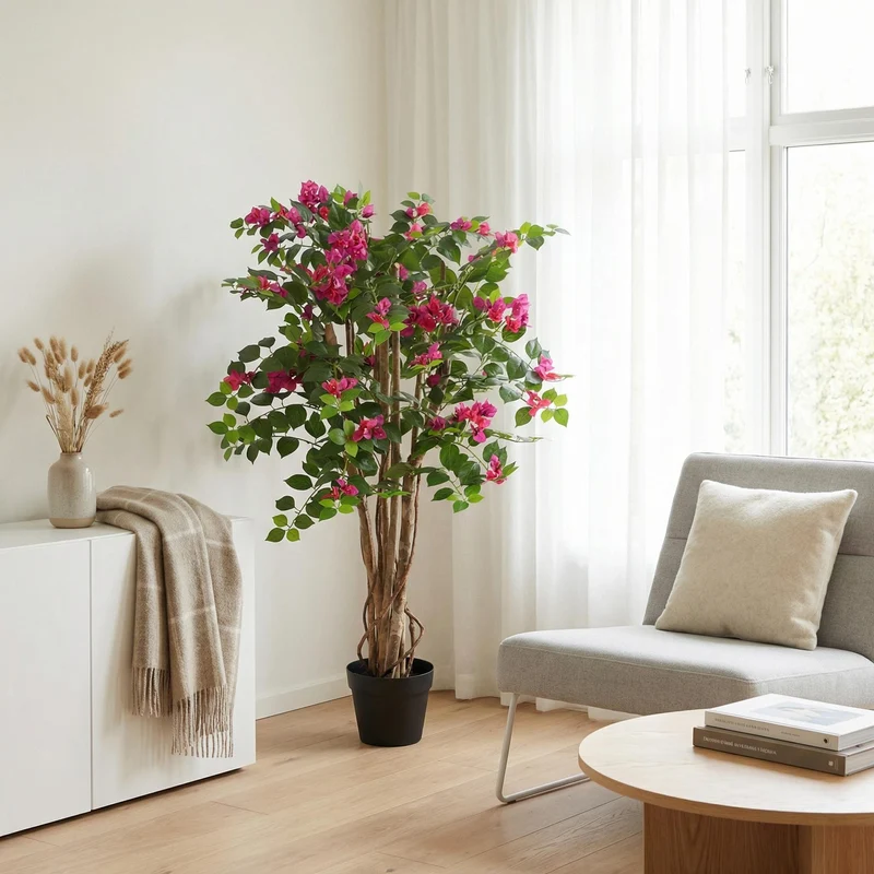Kunstpflanze Bougainville - 120cm