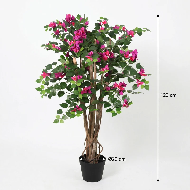 Kunstpflanze Bougainville - 120cm