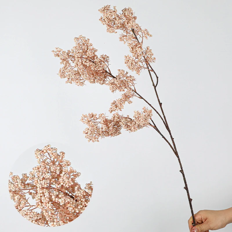Künstliche Fruchtzweige aus Schaumstoff, 88 cm, Realistische Deko-Früchte, Grünpflanzen für Hochzeit, Dekoration, Büro, Zuhause