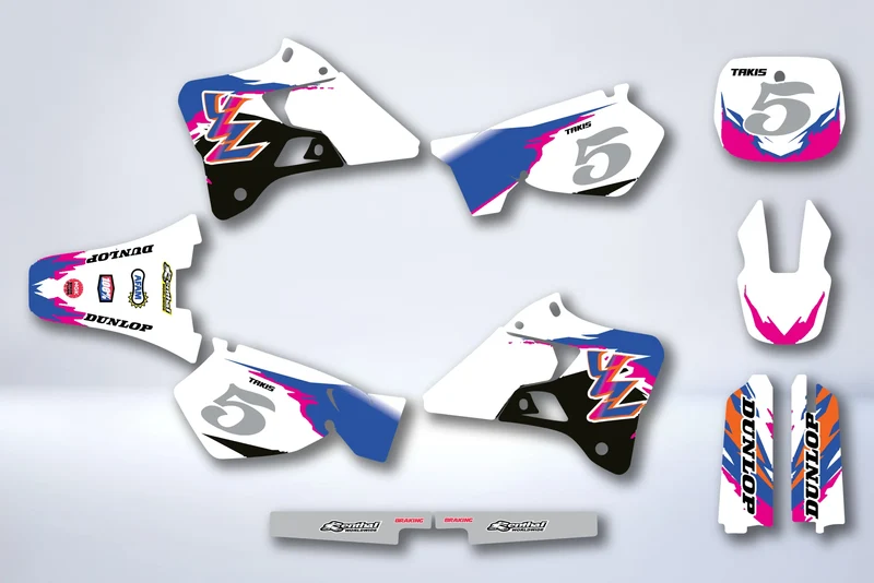 Kit Déco YAMAHA YZ 125-250 1996-2001 - SOLNYX