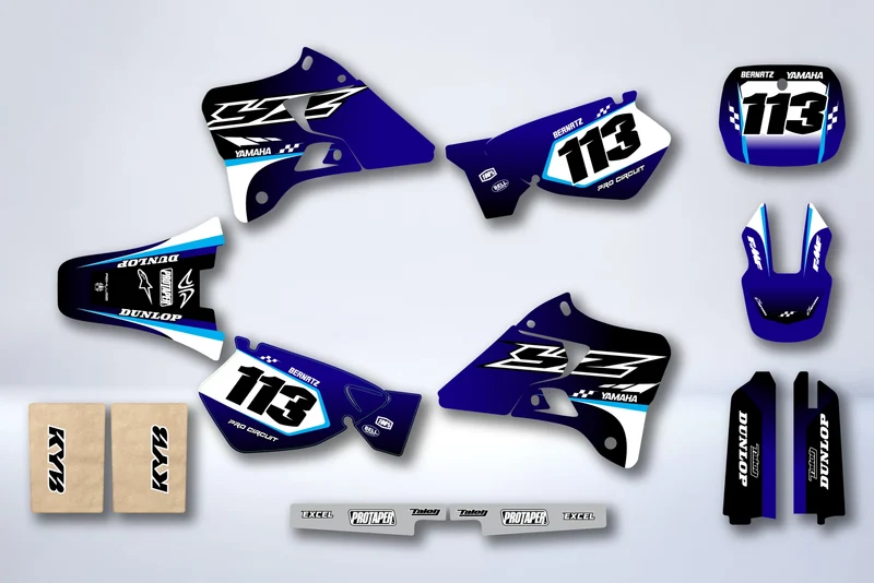 Kit Déco YAMAHA YZ 125-250 1996-2001 - JOLNIS