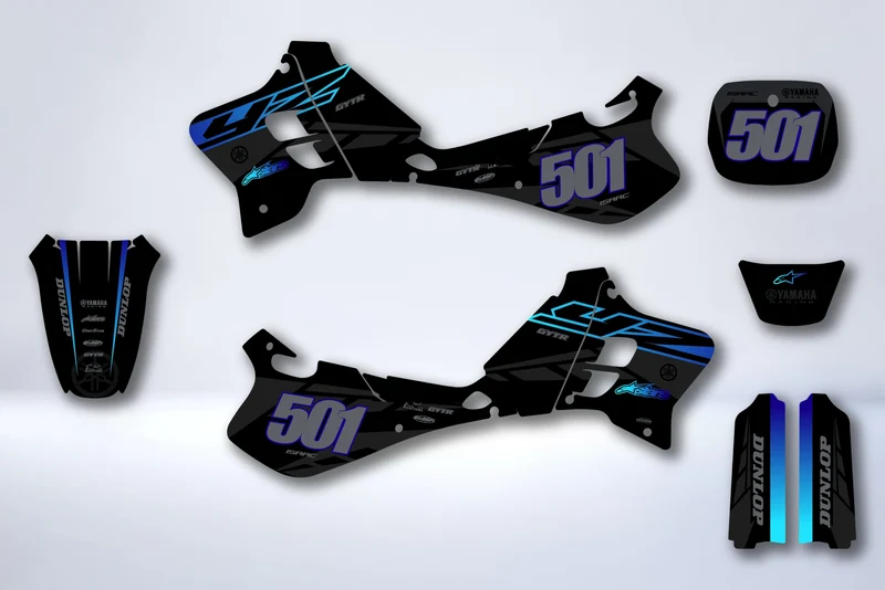 Kit Déco YAMAHA YZ 125-250 1993-1995 - TYRVYN