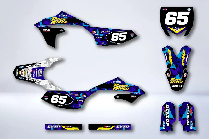 Kit Déco Yamaha YZ 65 2018-2025 - DELNIS