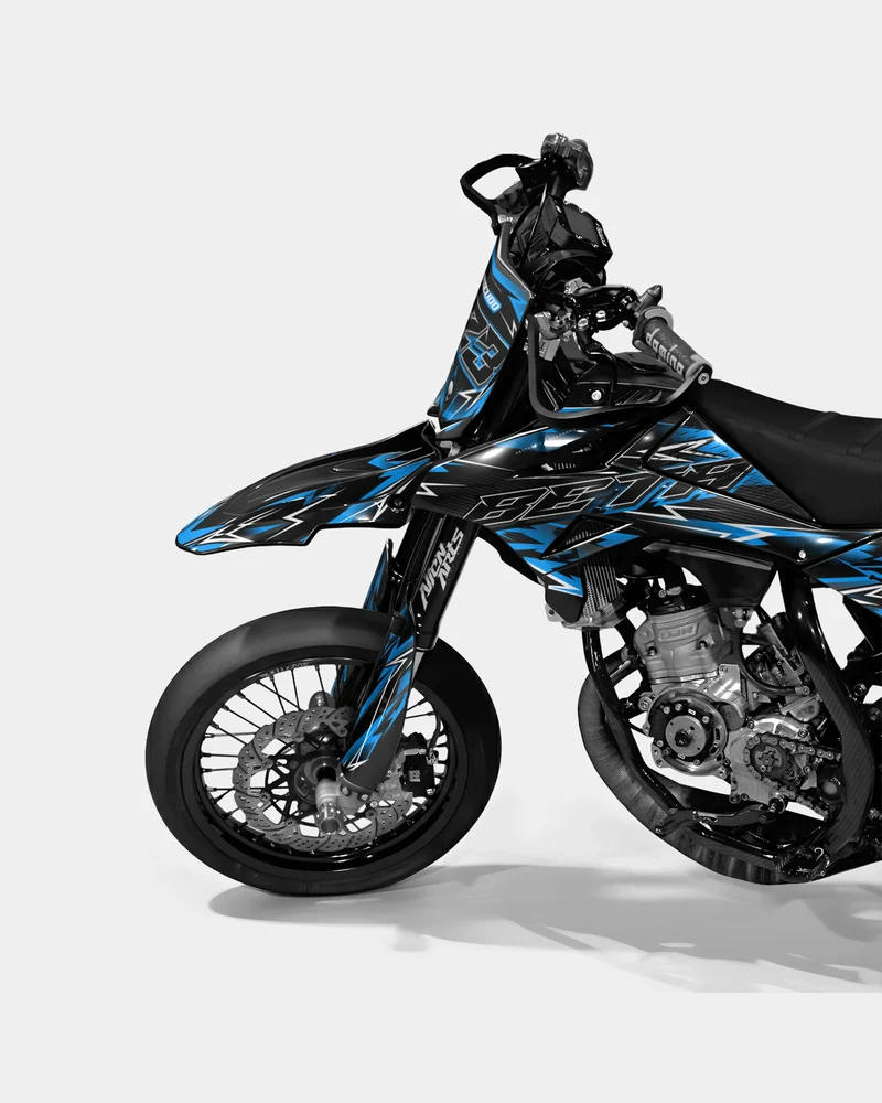 PIQUE - Kit deco BETA 50cc - Bleu
