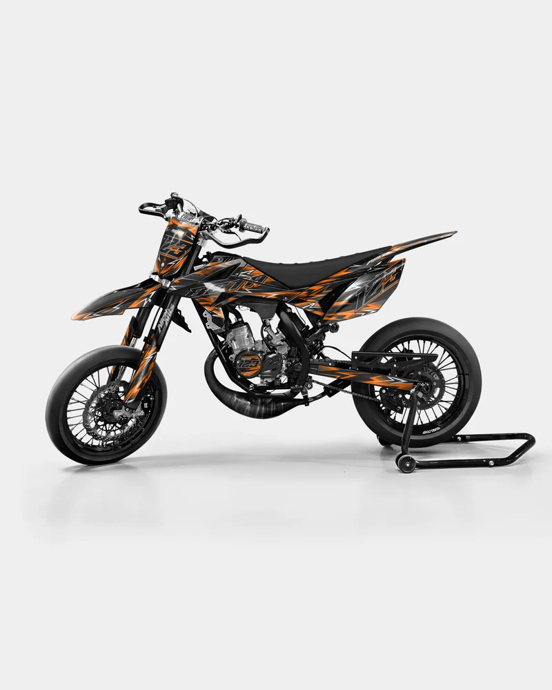 PIQUE - Kit deco BETA 50cc - Orange