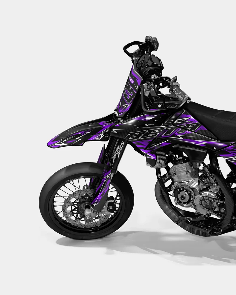 PIQUE - Kit deco BETA 50cc - Violet