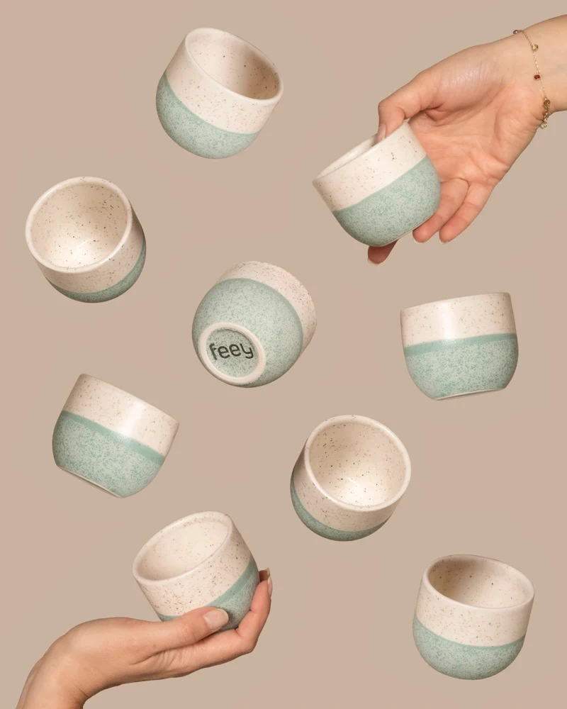 Keramik Baby-Topfset 'Variado' (9 Stk.)