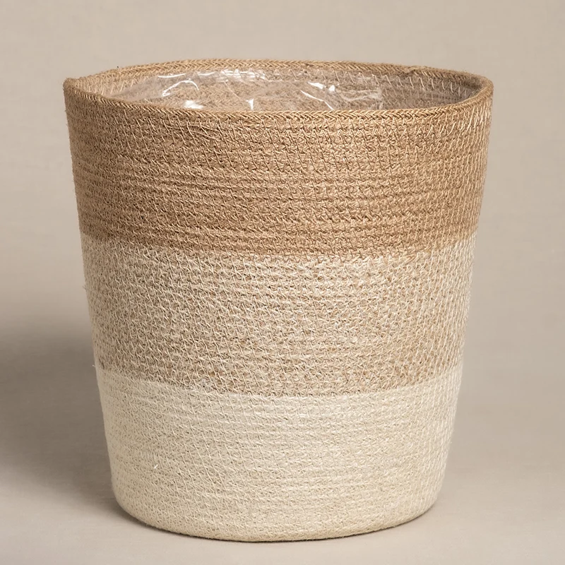 Pflanzenkorb aus Jute (Lapis | 25 cm ⌀)