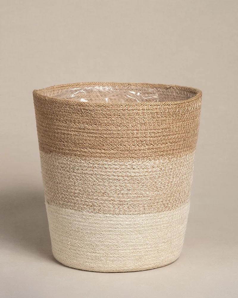 Pflanzenkorb aus Jute (Lapis | 25 cm ⌀)