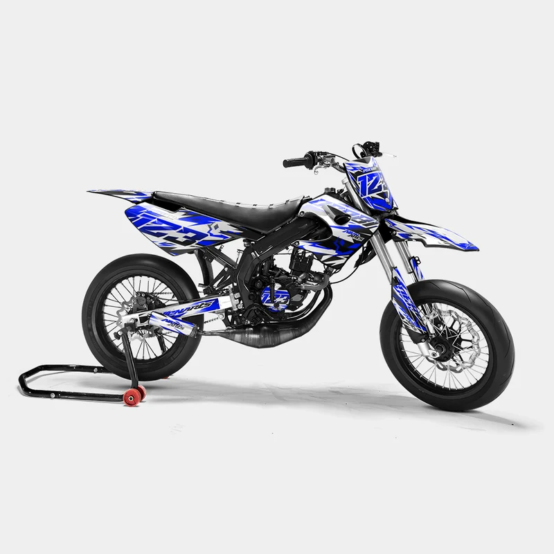 VESTA - Kit deco DERBI 50cc - Bleu Foncé