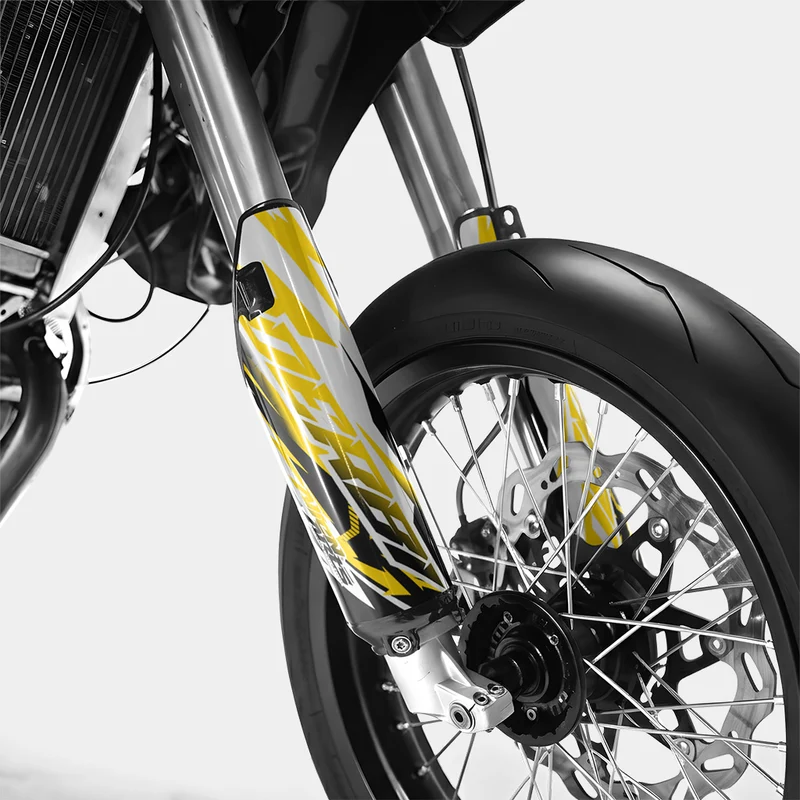 VESTA - Kit deco DERBI 50cc - Jaune Foncé
