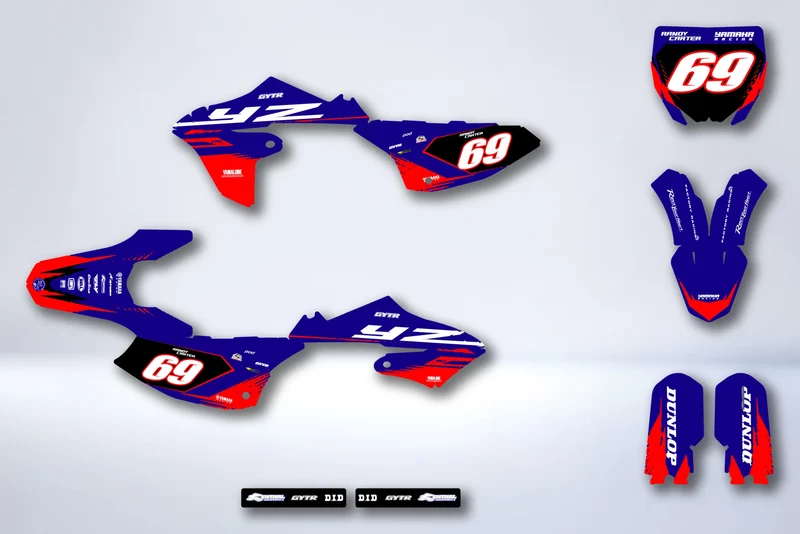 Kit Déco Yamaha YZ 65 2018-2025 - VANSAR