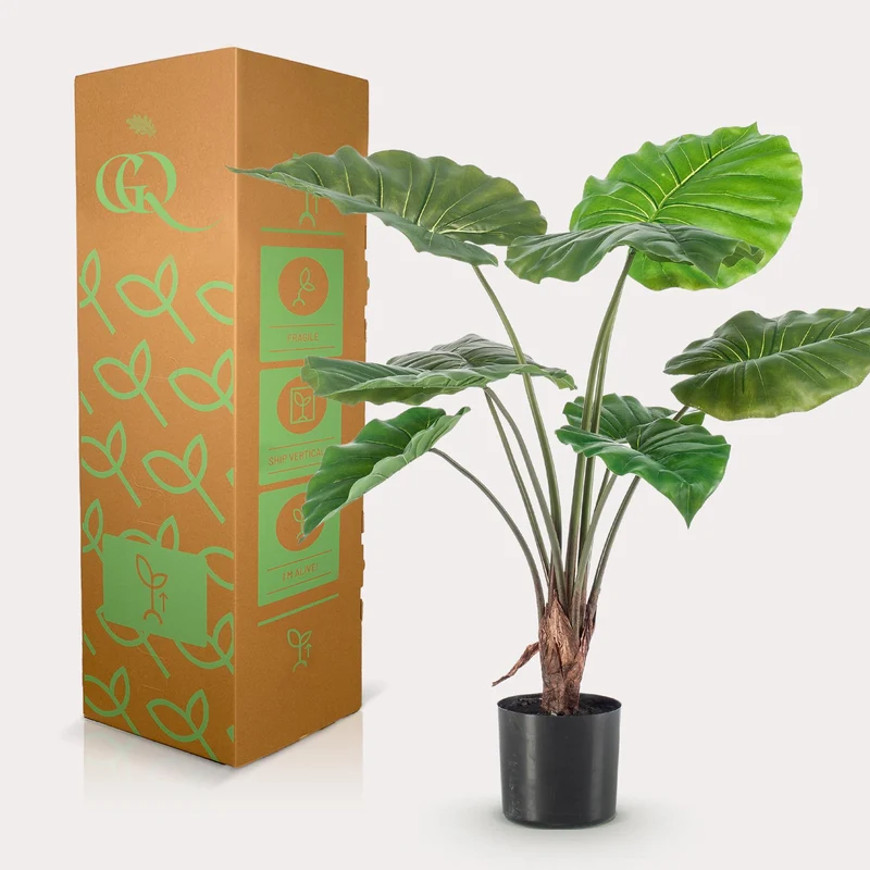 Kunstpflanze Alocasia (Elefantenohr) – 70 cm bis 180 cm
