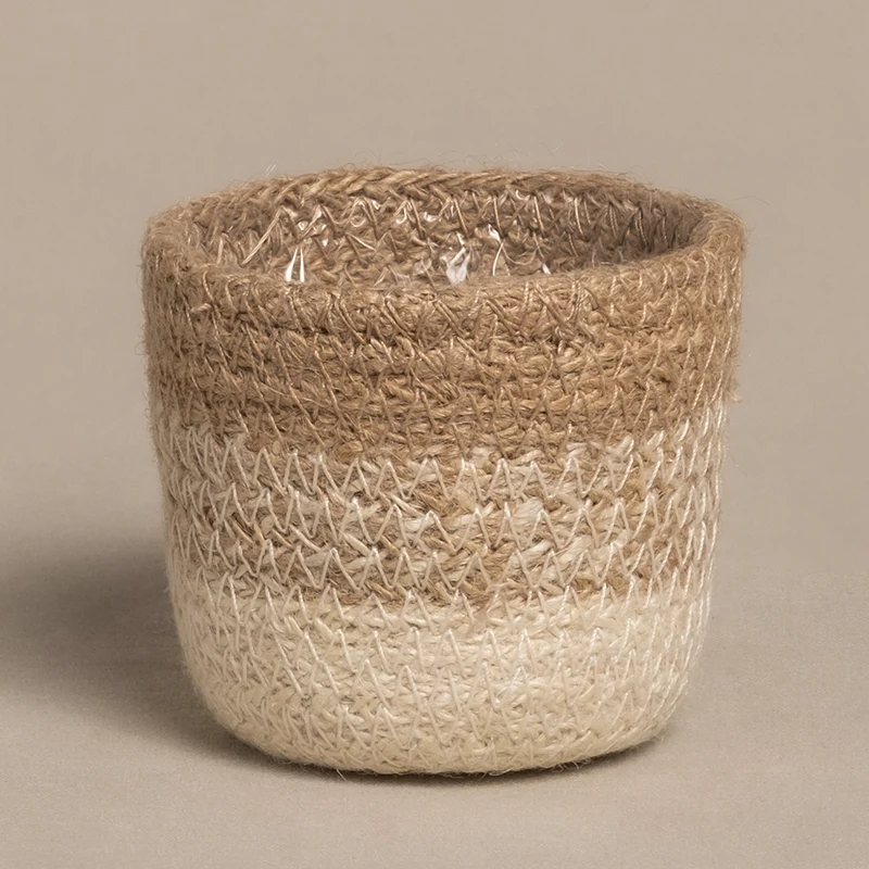 Jute Babypflanzen-Korb 'Lapis'