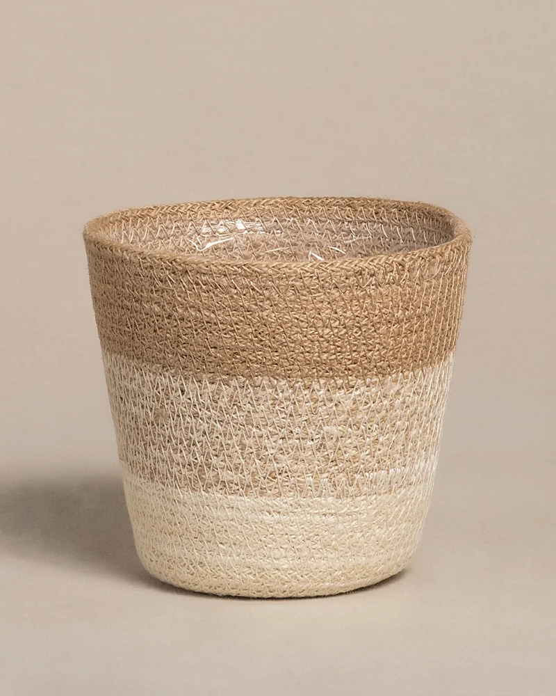 Pflanzenkorb aus Jute (Lapis | 14 cm ⌀)