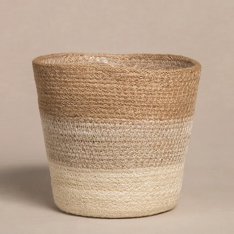 Pflanzenkorb aus Jute (Lapis | 18 cm ⌀)