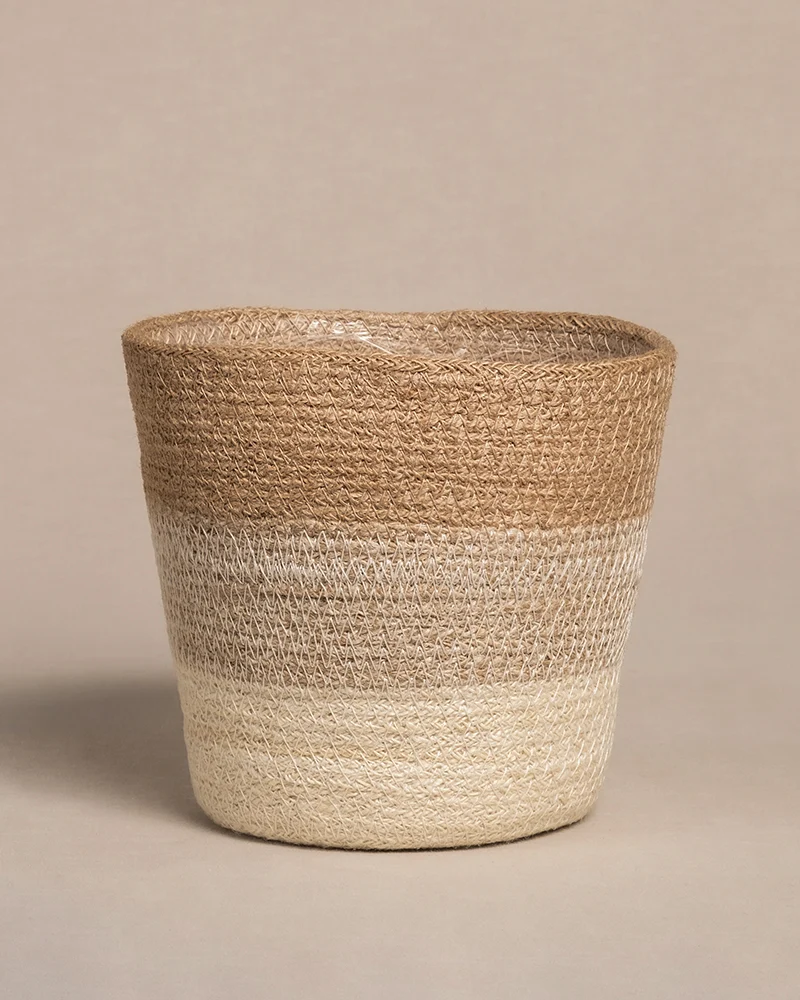 Pflanzenkorb aus Jute (Lapis | 18 cm ⌀)