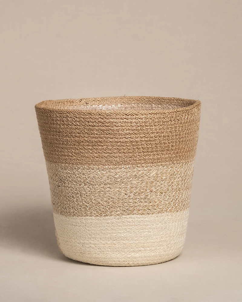 Pflanzenkorb aus Jute (Lapis | 22 cm ⌀)