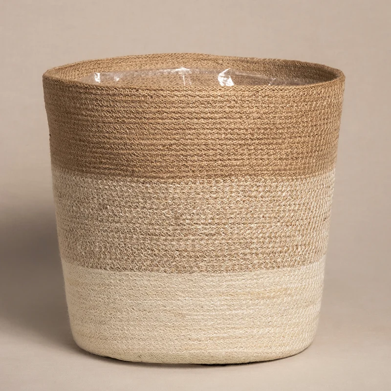 Pflanzenkorb aus Jute (Lapis | 30 cm ⌀)