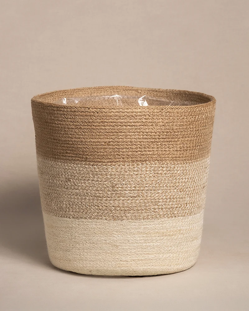 Pflanzenkorb aus Jute (Lapis | 30 cm ⌀)