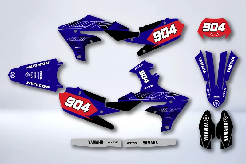 Kit Déco YAMAHA WR 250 2020-2024 & WR 450 2019-2023 - VULDAX