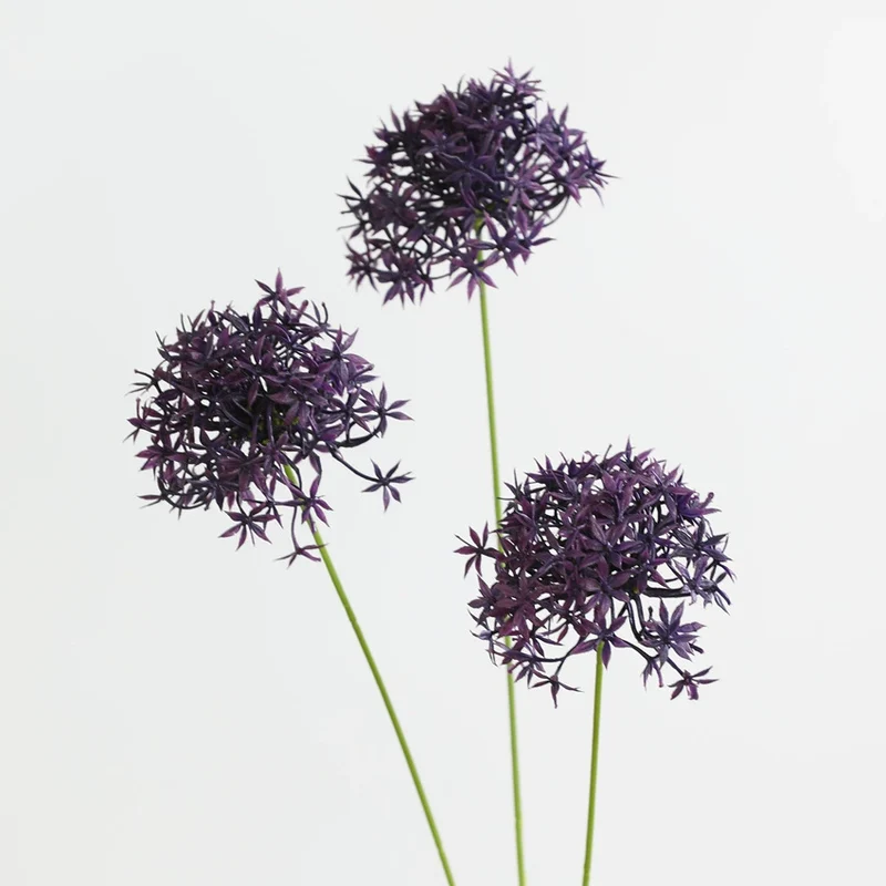 Künstliche Hortensie,62 cm, Kunststoff, realistisch, für Hochzeit, Dekoration, Innen & Außen, lila