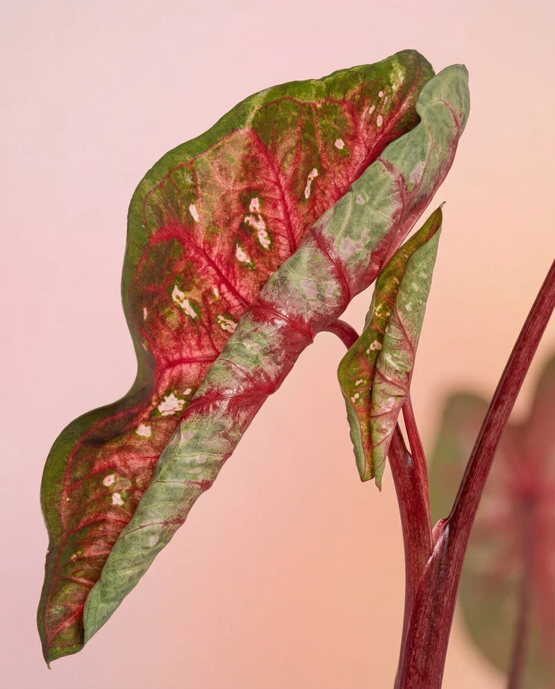 Caladium 'Red Flash'