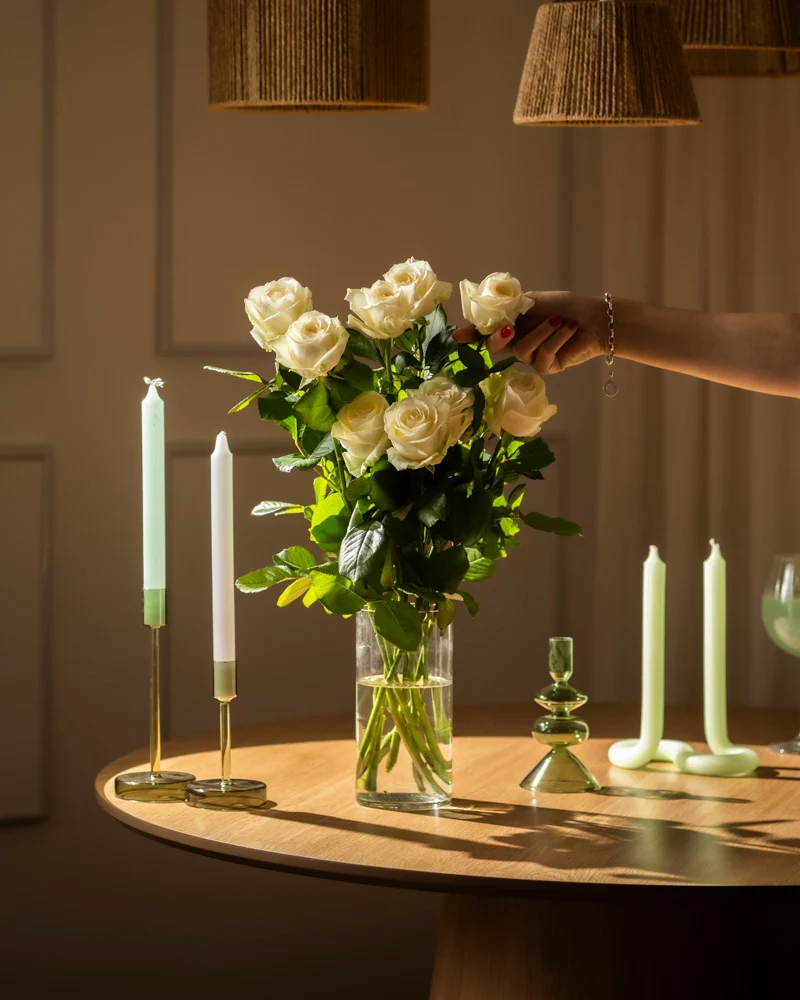 Weiße Rosen