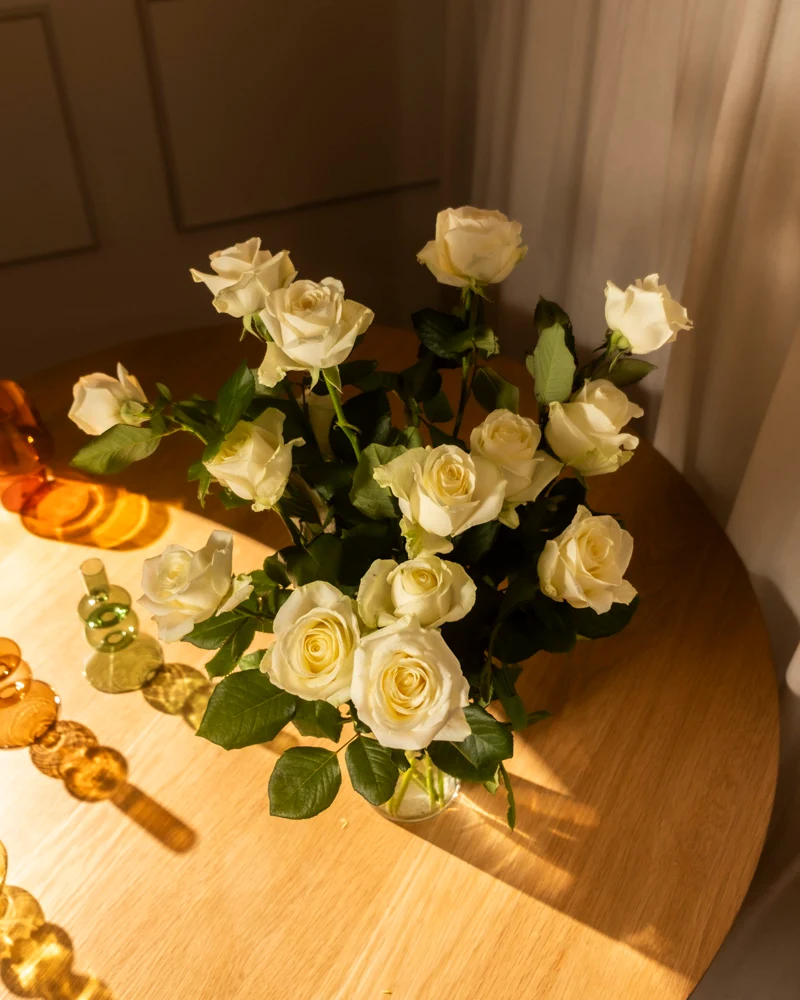 Weiße Rosen