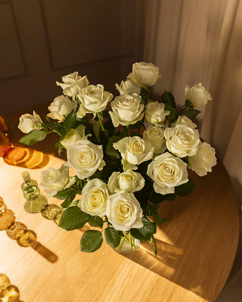 Weiße Rosen