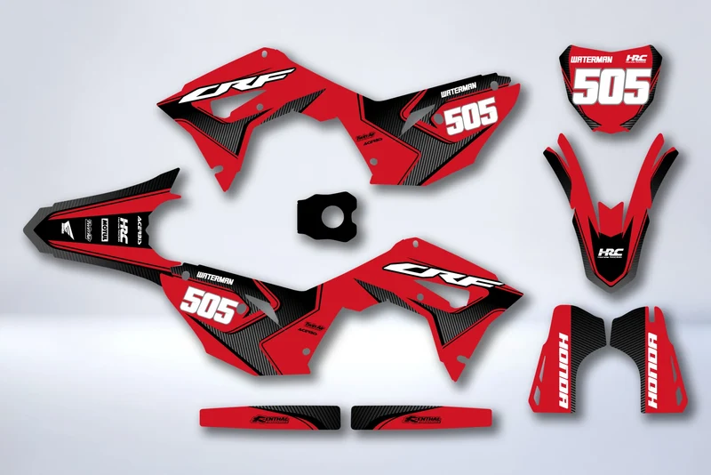 Kit Déco HONDA CRF 450 2017-2020 CRF 250 2018-2021 - LOKDAX