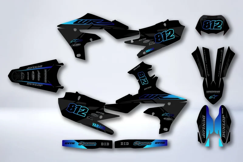 Kit Déco YAMAHA WR 250 2020-2024 & WR 450 2019-2023 - VISZIX