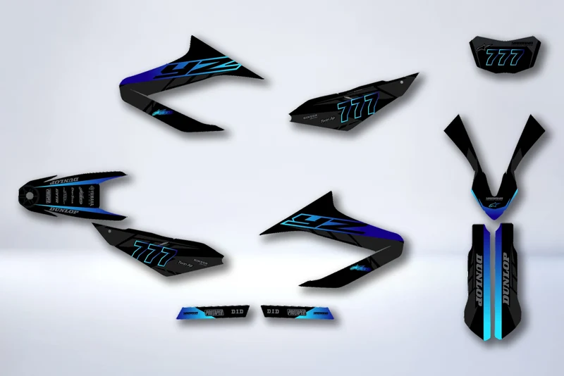 Kit Déco YAMAHA WRF 250-450 2015-2018 - RIXKANE