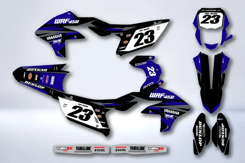 Kit Déco YAMAHA WR 250F 2025 & WR450F 2024-2025 - SABRIS