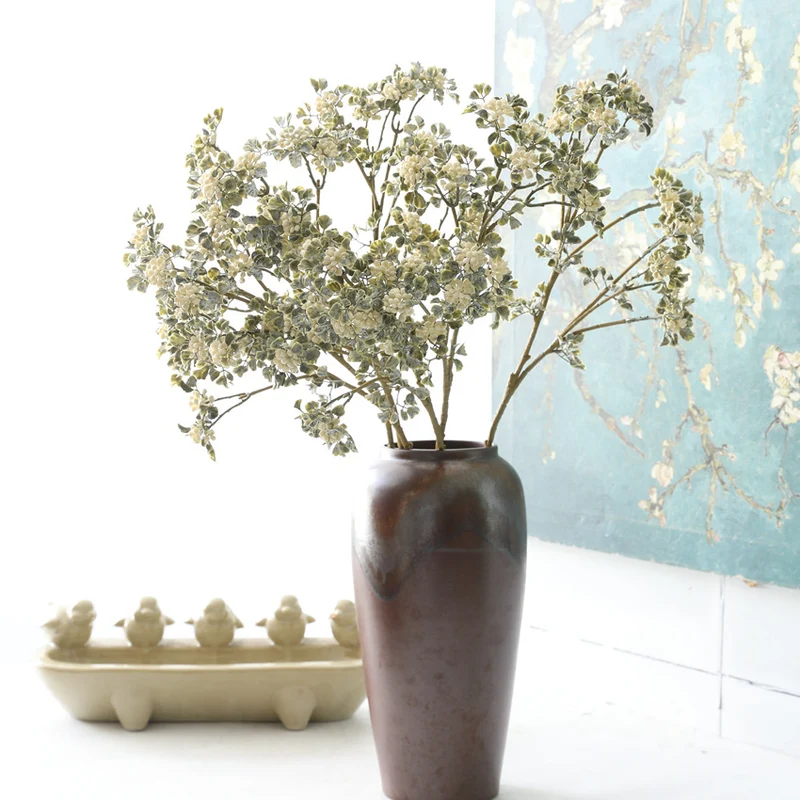 Künstliche Herbstbeeren mit Lace-Effekt, 60 cm, Real-Touch, für Hochzeiten, Home-Dekoration, Floristik, Hotel-Deko, 3 Farben
