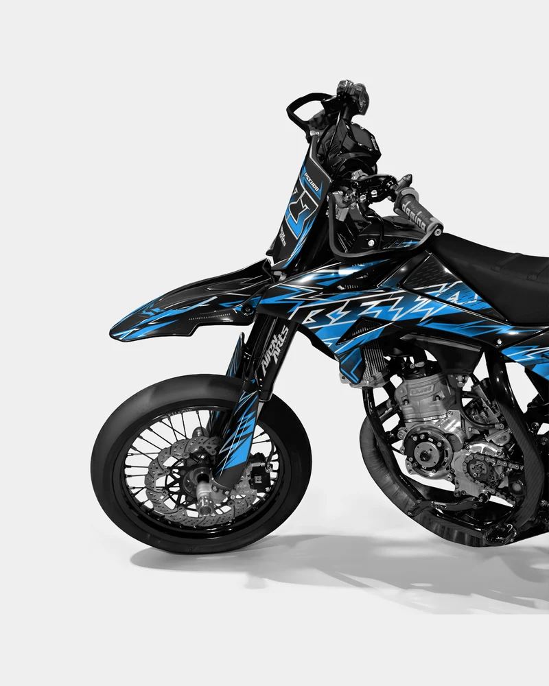 BRUME - Kit deco BETA 50cc - Bleu