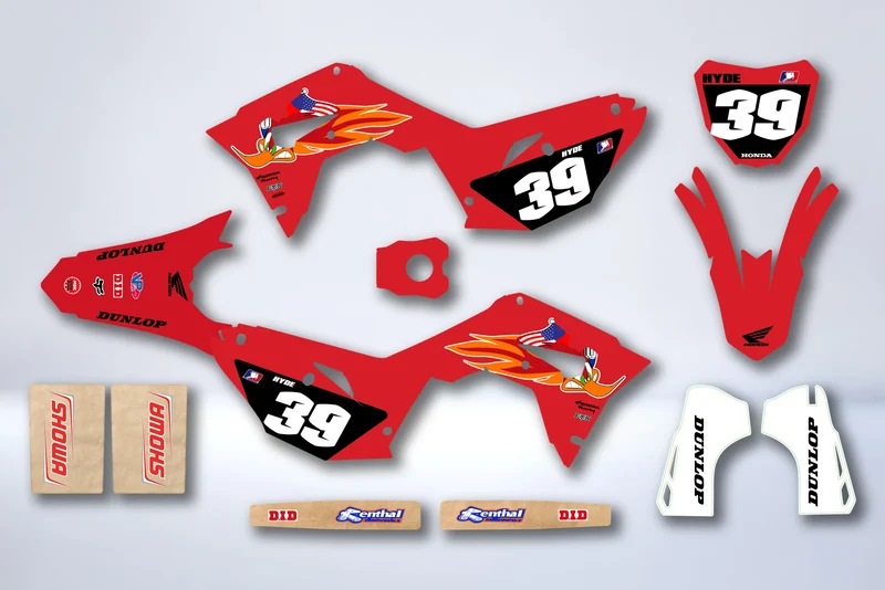 Kit Déco HONDA CRF 450 2017-2020 CRF 250 2018-2021 - PROXAR