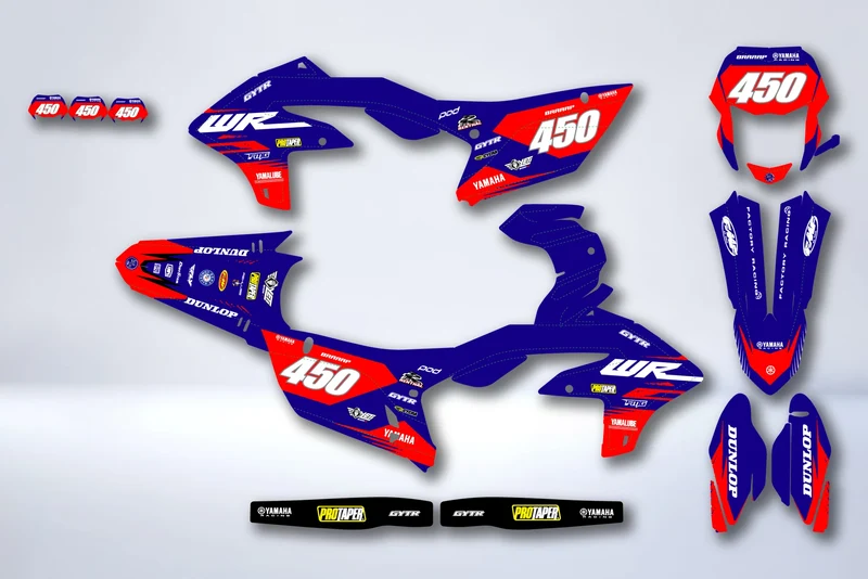 Kit Déco YAMAHA WR 250F 2025 & WR450F 2024-2025 - NOVZIX