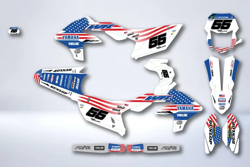 Kit Déco YAMAHA WR 250F 2025 & WR450F 2024-2025 - KALTON