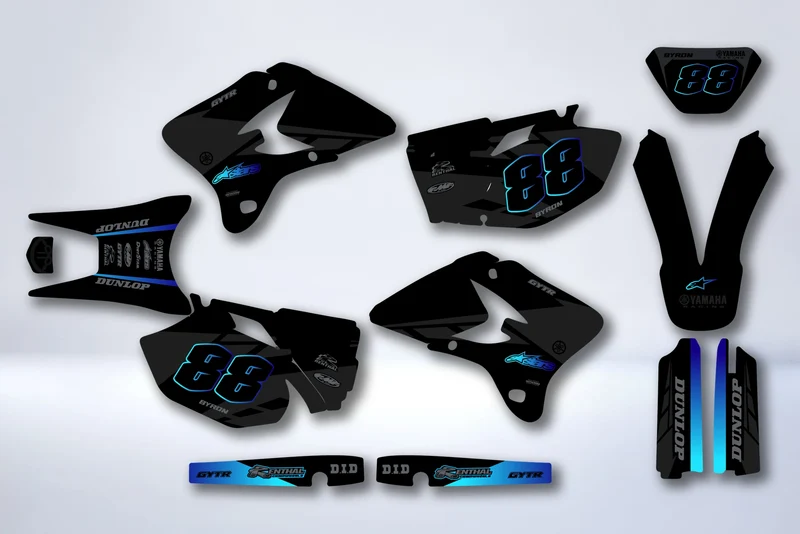 Kit Déco YAMAHA WRF WR 250-450 2003-2006 - BORVYN