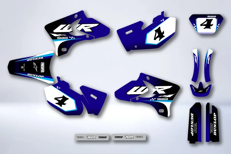 Kit Déco YAMAHA WRF WR 250-450 2003-2006 - BRUPEX